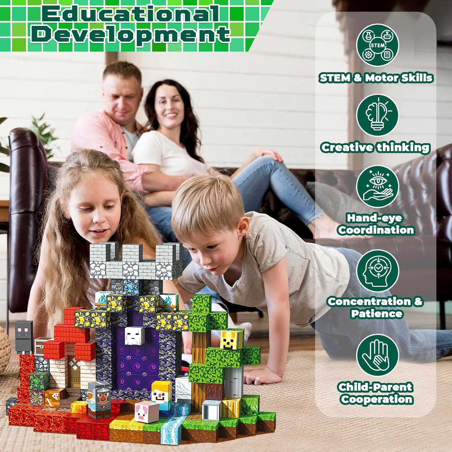 EpicThink™ Magnetic Building Blocks