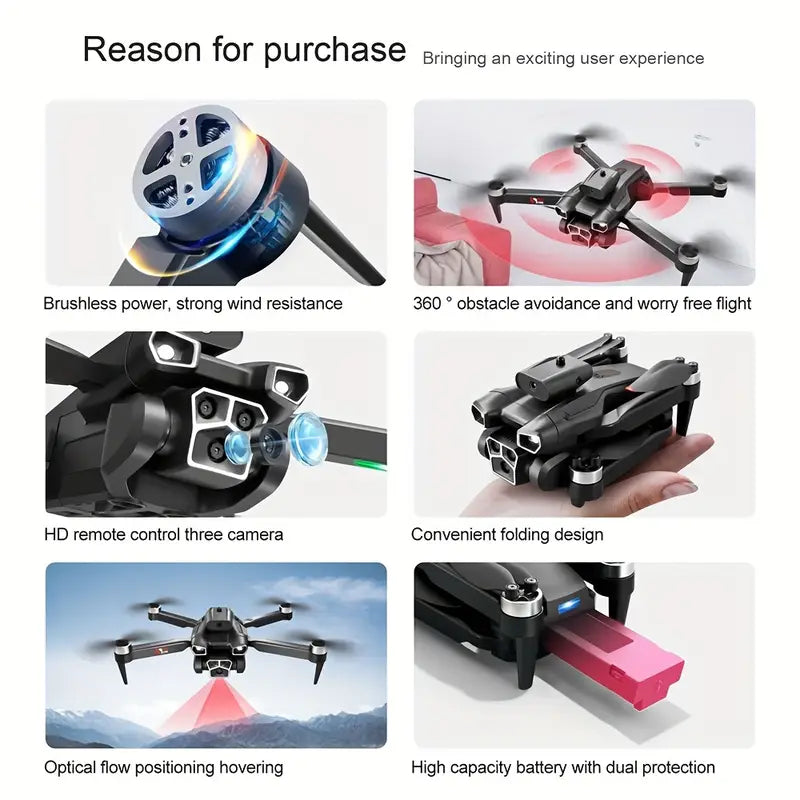 Best Gift for Kids: 2025 GPS Drone with 4K UHD Camera - Perfect Holiday Present